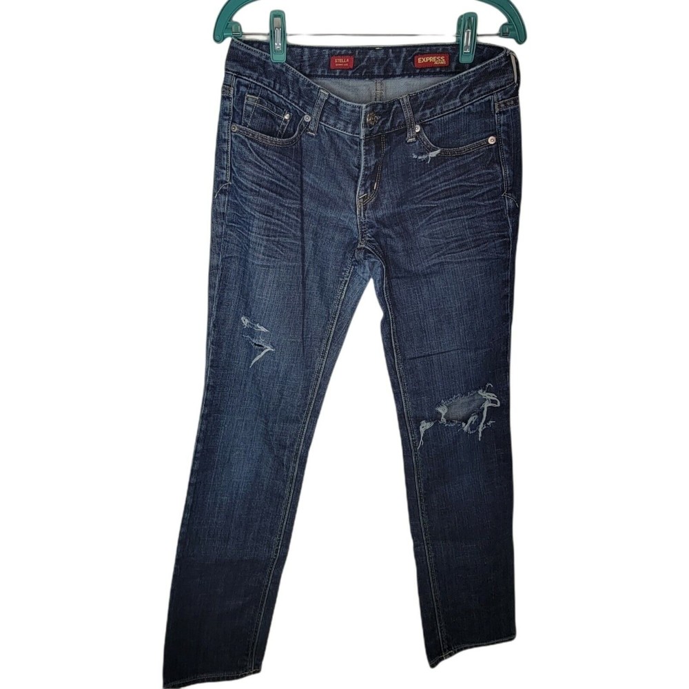 Express STELLA Skinny Low Rise 90's Grunge Y2K
